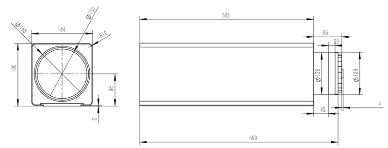 紅陽32-1500mm長焦監控鏡頭